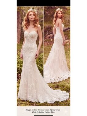 Maggie Sottero "Reynold" Wedding Dress - Size 10 - New With Tags (NWT)